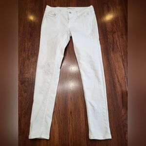 Levi's Women's 535 White Super Skinny 5-Pocket Jeans, 29x30